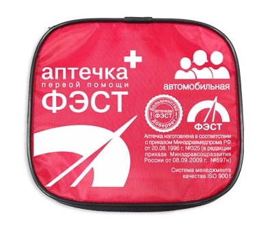 фото аптечка фэст автомобильная мягкий футляр (арт.2126)