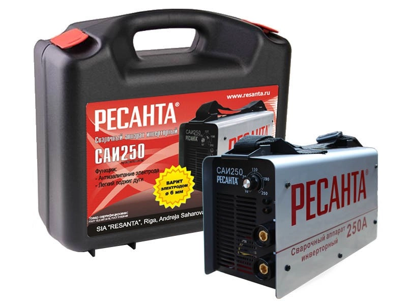 фото сварочный аппарат ресанта саи-250 в кейсе