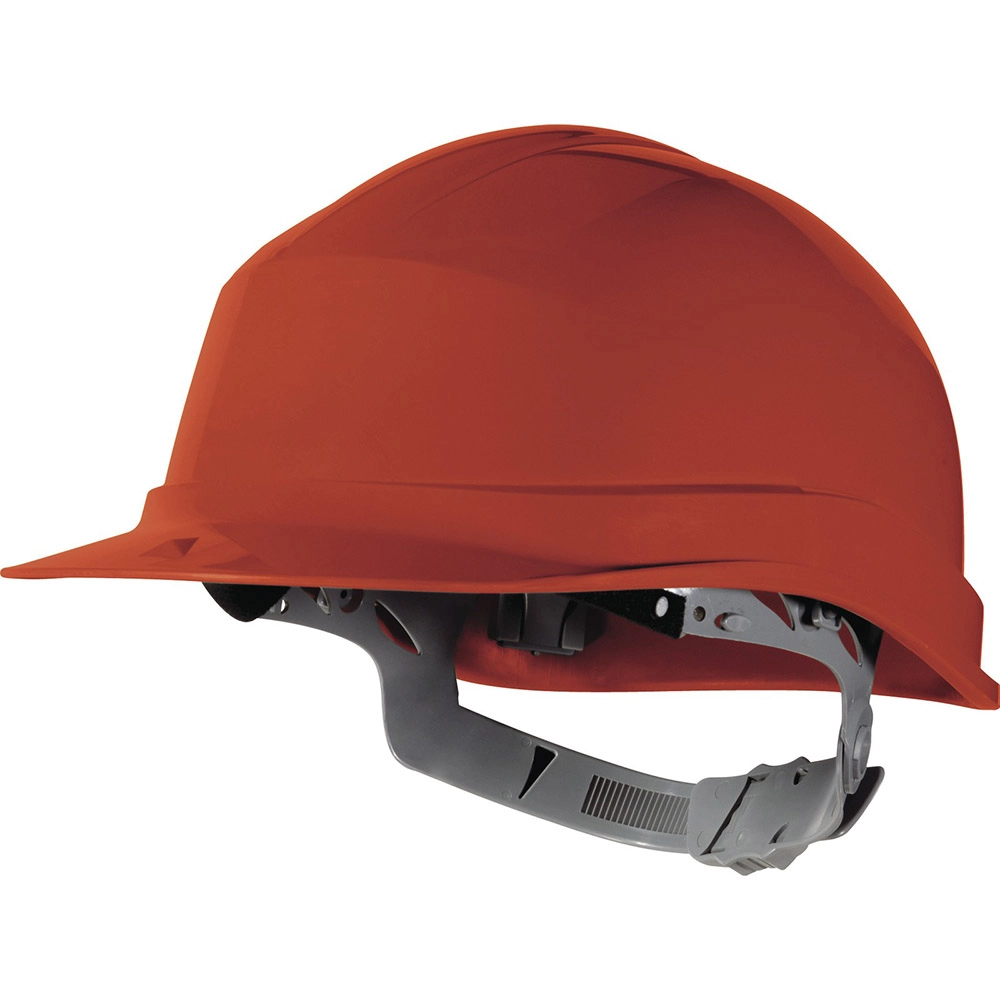 фото защитная каска из полиэтилена delta plus zircon 1, красная