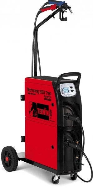 фото сварочный аппарат telwin technomig 223 treo synergic