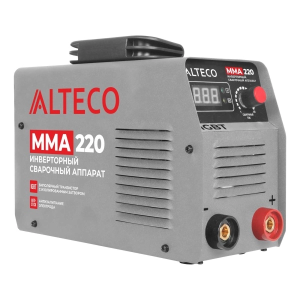 фото инверторный сварочный аппарат alteco mma-220