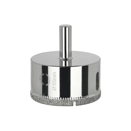 Алмазная коронка по керамике, плитке и стеклу 55 мм Diamond Industrial