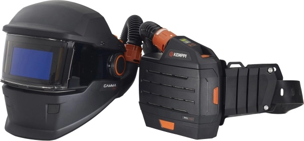 фото маска сварщика с подачей воздуха gamma gth3 sfa + pfu 210e