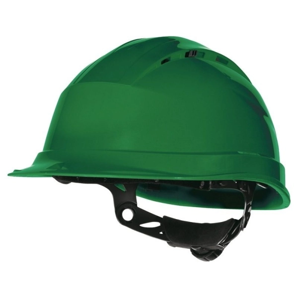 фото каска deltaplus™ quartz up iv (с храповиком), зеленый