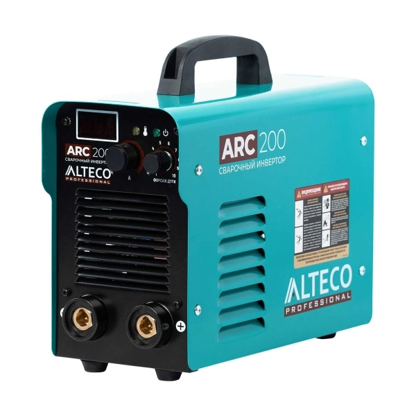 фото сварочный аппарат alteco arc-200 professional +дисплей