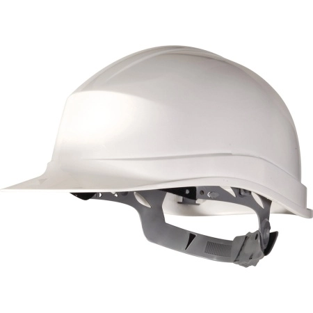 фото защитная каска из полиэтилена delta plus zircon 1, белая