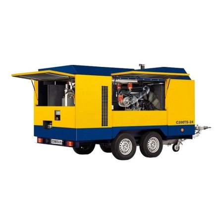 Передвижной дизельный винтовой компрессор COMPAIR C200TS-24