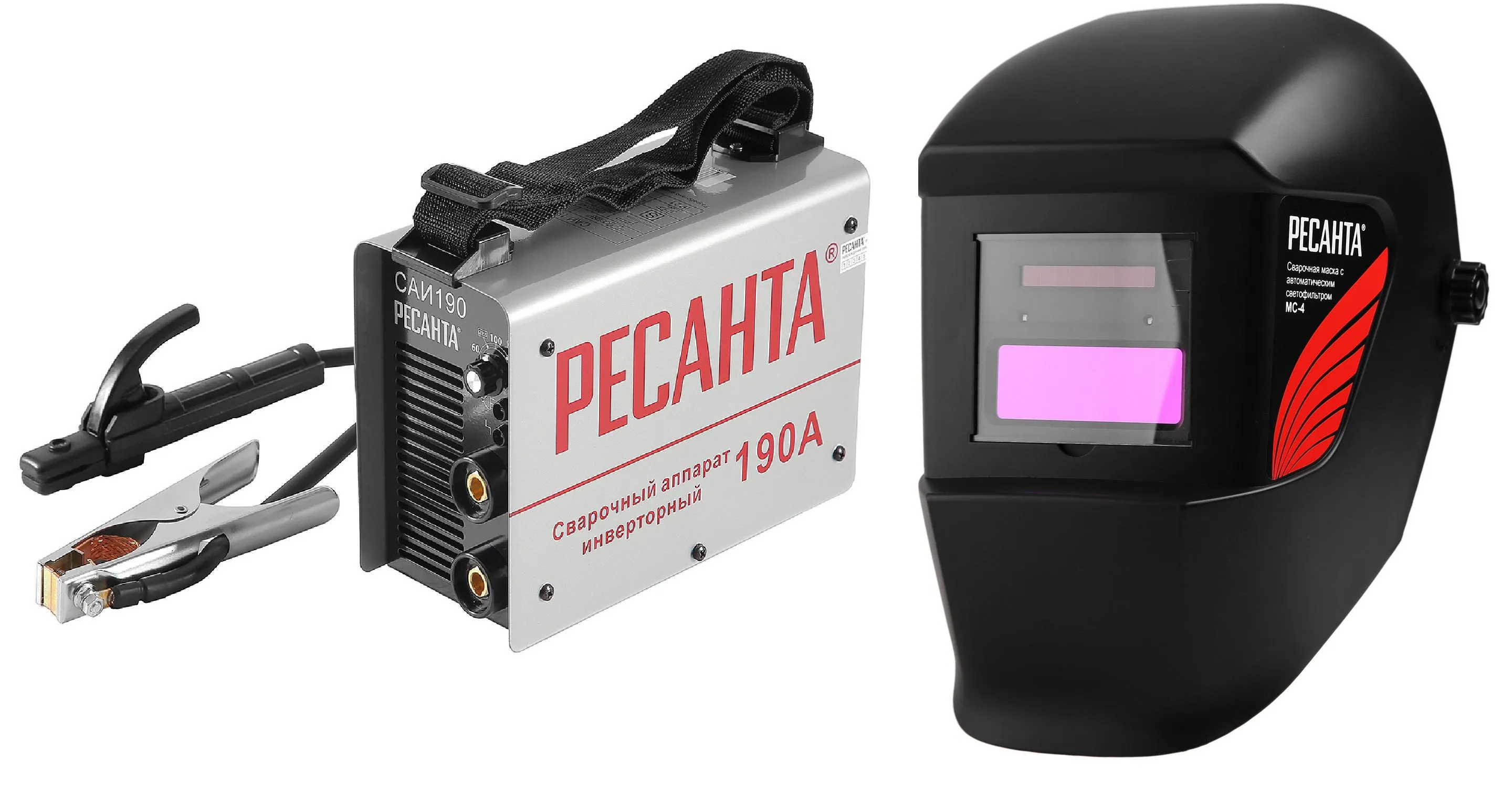фото набор сварочный аппарат саи 190 +маска мс-4
