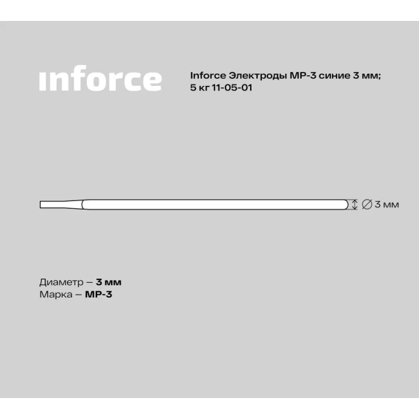 фото электроды inforce мр-3 11-05-01