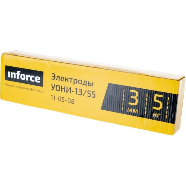 фото электроды уони-13/55 (3 мм; 5 кг) inforce 11-05-08